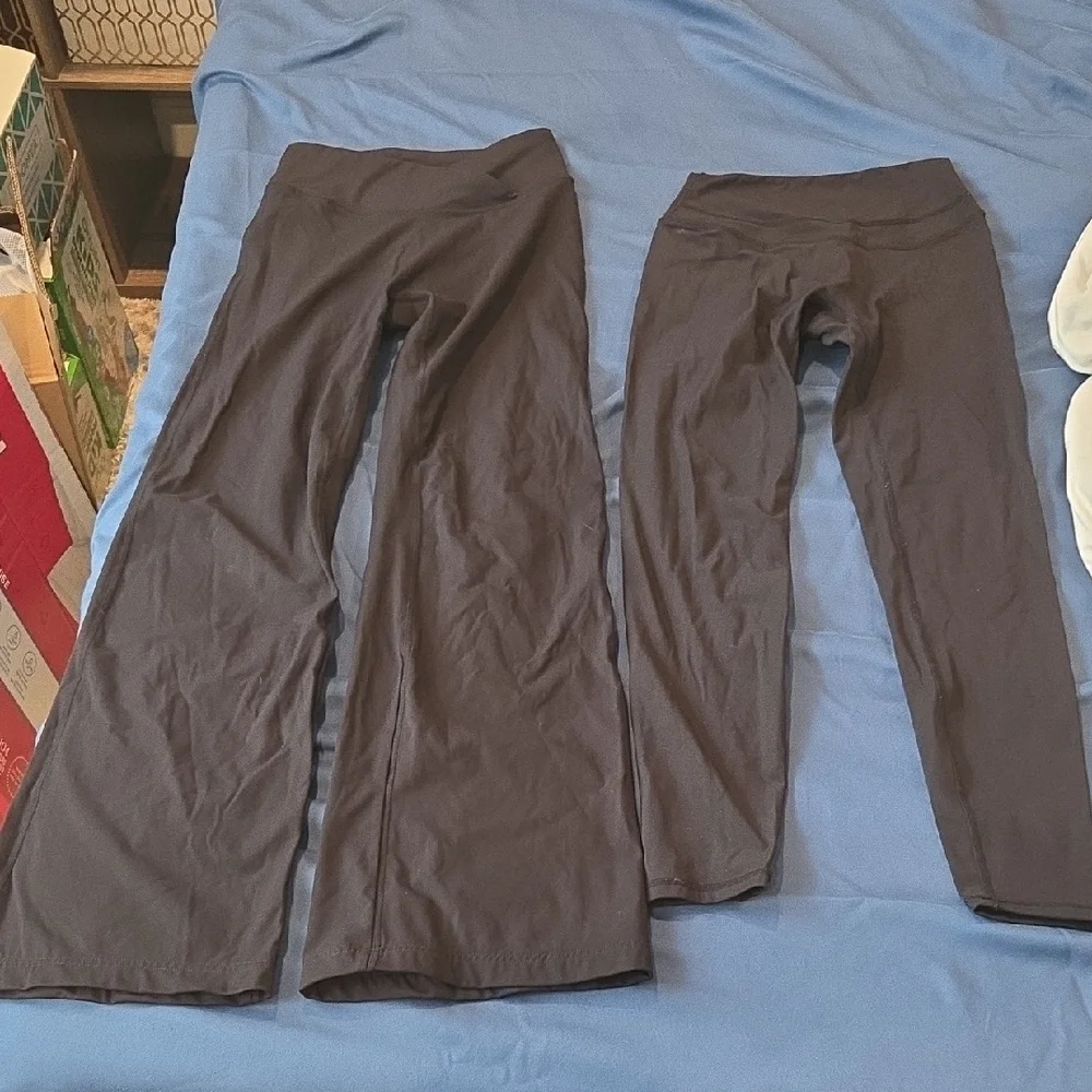 Oner Active Black Flare Pants Pair - Flared and Slim Styles - Picture 1 of 3